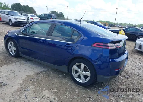 2013 Chevrolet Volt из США, поврежденный, VIN 1G1RA6E47DU129086